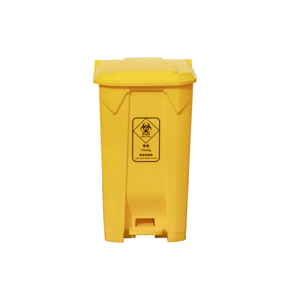 HDPE Plastic Pedal Medical Waste Disposal - Image 4