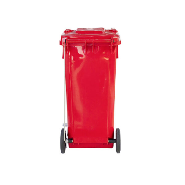 HDPE Plastic Foot Pedal Trash Can - Image 3