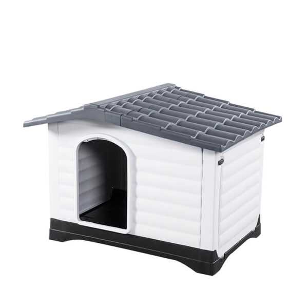 Plastic Double Door Dog Kennel for Outdoor Use, Waterproof & Ventilated - Image 3