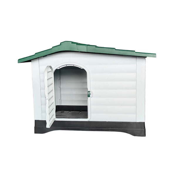 Plastic Double Door Dog Kennel for Outdoor Use, Waterproof & Ventilated - Image 2